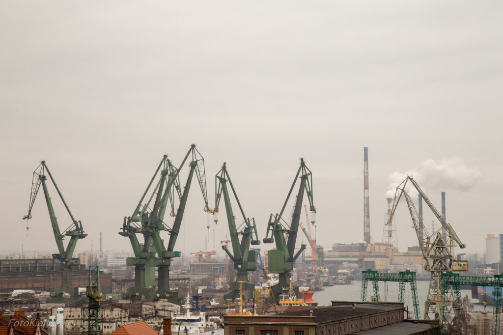 Żurawie w Gdańsku <br><i> Cranes in Gdansk</i>