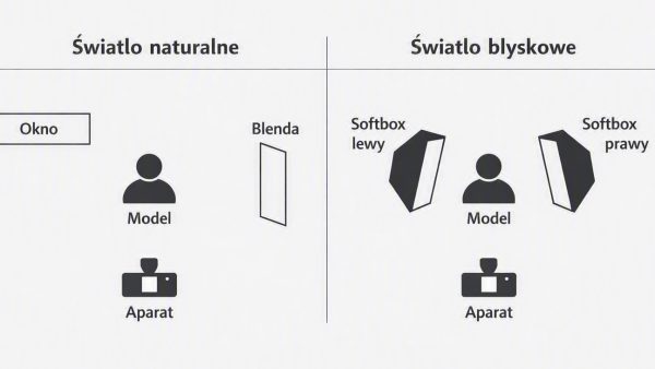 Portret w świetle naturalnym vs błyskowym — który wybrać?
